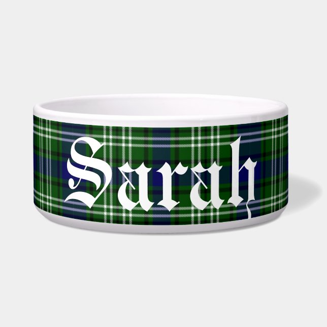 Écuelle Scotland Tweedside District Tartan Pet (Devant)