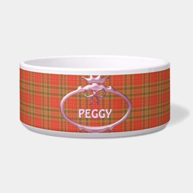 Écuelle Scottish Pet Bowl (Devant)