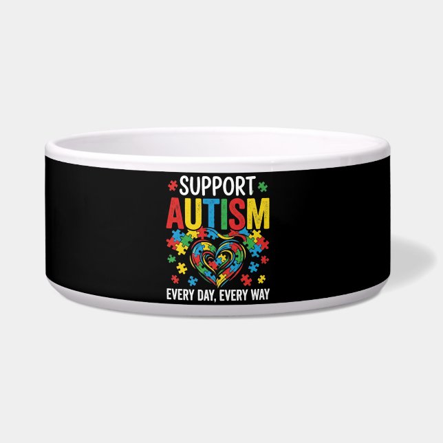 Écuelle Sensibilisation à l'autisme (Devant)