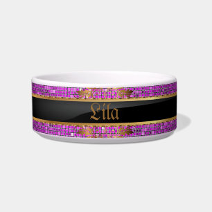 Écuelle Séquin de Parties scintillant violet Disco Glitz P