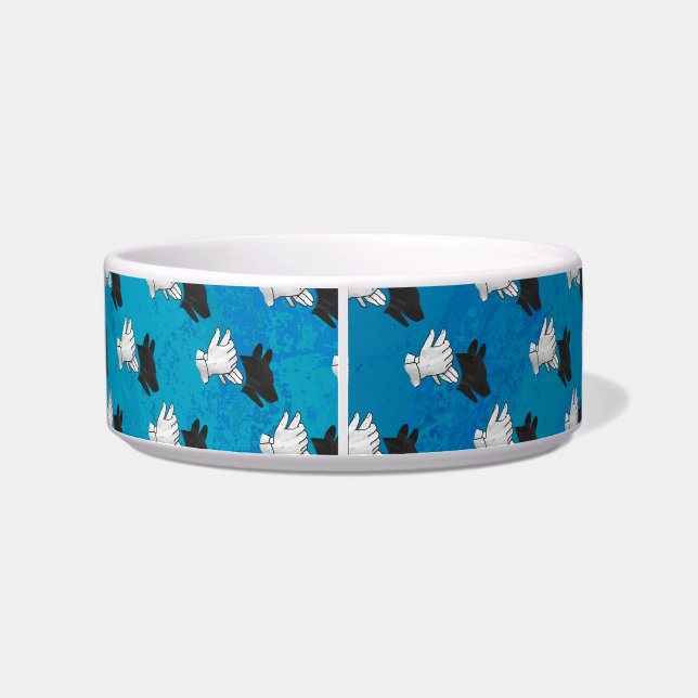 Écuelle Shadow Dog on Blue (Dos)