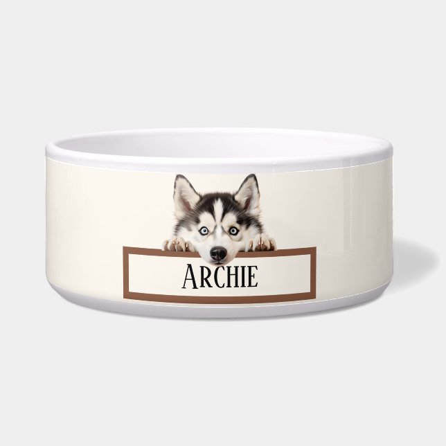 Écuelle Sibérien Husky (Devant)