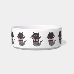 Écuelle Silhouette de sirène de chat mou - Choisir la cou