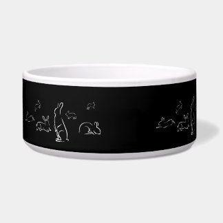 Écuelle Silhouettes de lapin