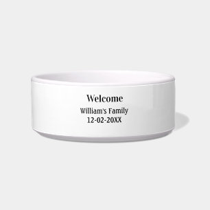 Écuelle simple logo monogramme minimal personnalisé