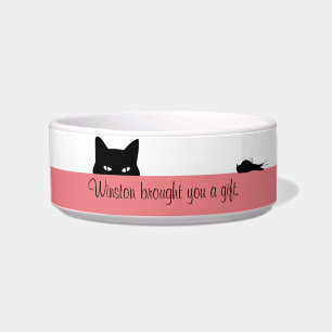 Écuelle Sneaky Cat vous a apporté un bol cadeau