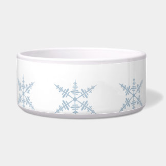 Écuelle Snowflake en céramique pour animaux de compagnie B