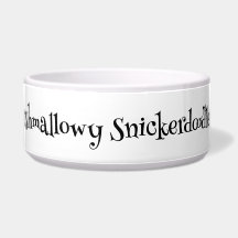 SnuggleNames Custom Pet Bowl - Large
