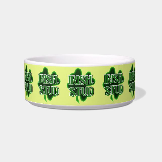 Écuelle St. Patrick's Day Irish Stud (Devant)