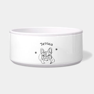 Écuelle Stylish Bulldog Minimaliste