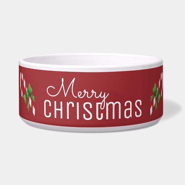 Écuelle Sucre de canne Joyeux Noël (Devant)