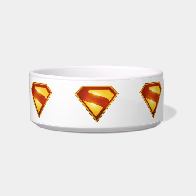 Écuelle Superman Golden S Shield brillance (Devant)