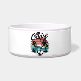 Écuelle Sur la croisière Palmier de coco Vacances d'été