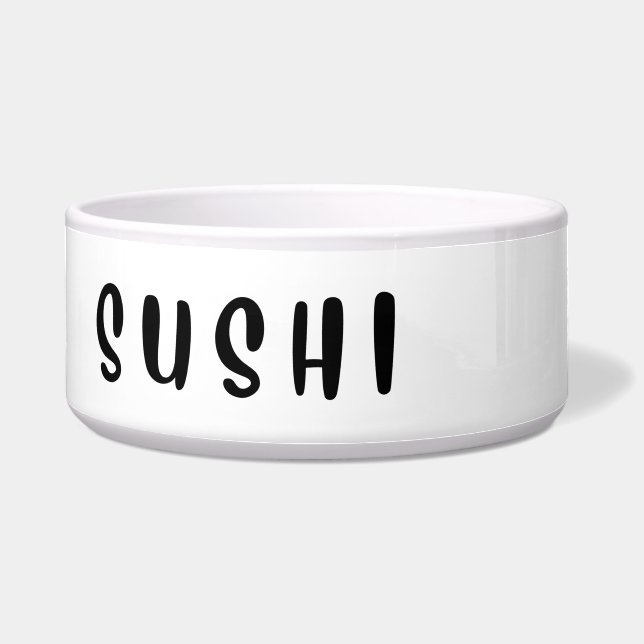 Écuelle Sushi - cuvette en céramique pour animaux de compa (Devant)