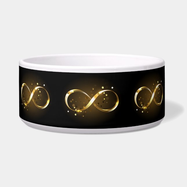 Écuelle Symbole d'infini doré (Devant)