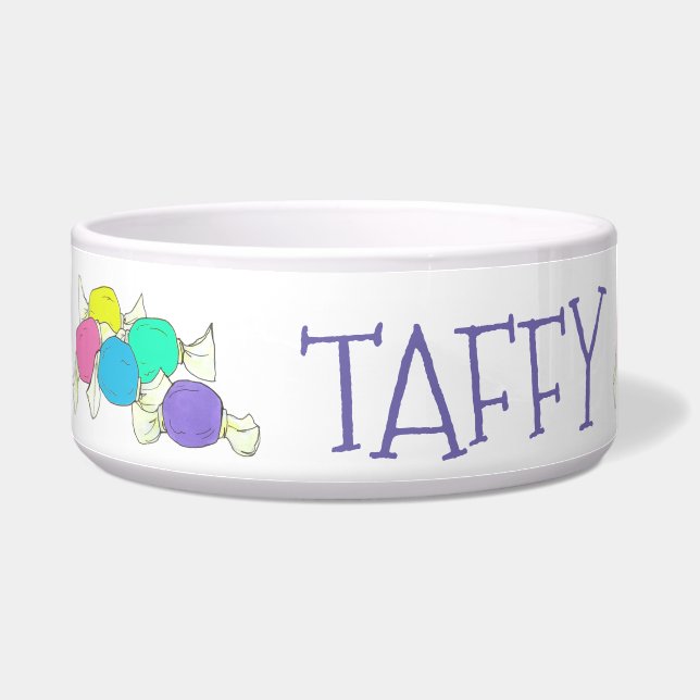 Écuelle Taffy Dog Boardwalk Salt Water Candy Beach (Gauche)