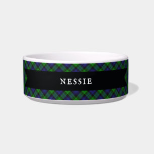 Écuelle Tartan écossais Campbell Black Watch à carreaux