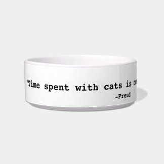 Écuelle Temps passé avec des chats
