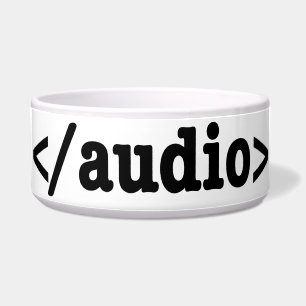 Écuelle Terminer le code HTML5 audio