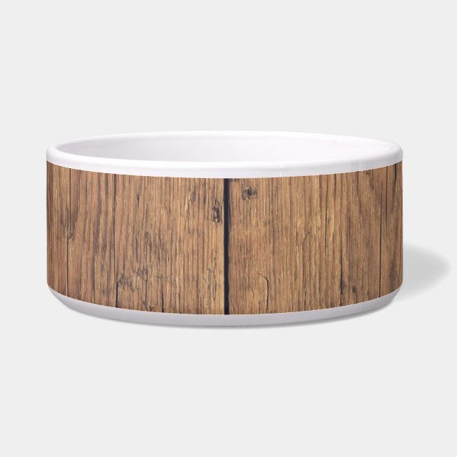 Écuelle Texture en bois (Devant)