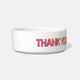Écuelle Thank You For Being a Friend Official PET BOWL