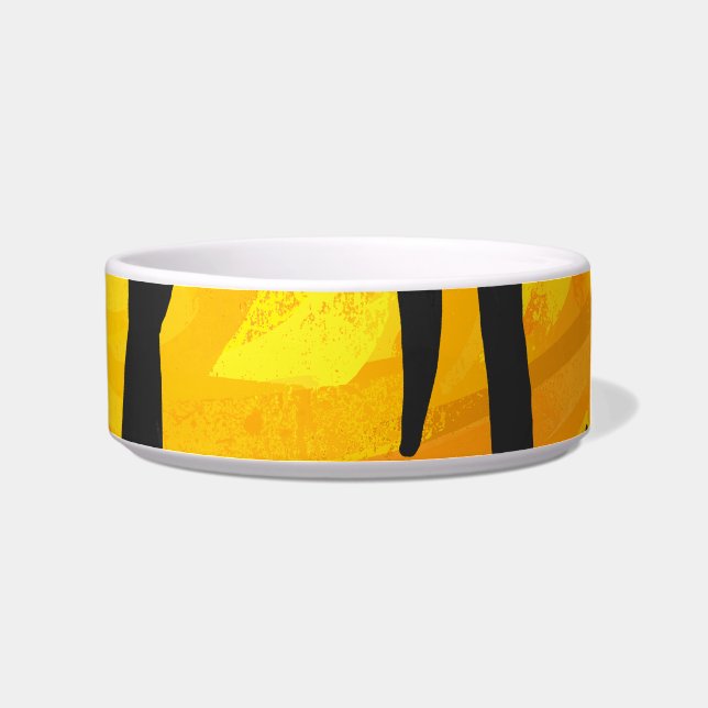 Écuelle Tiger noir et orange (Droite)