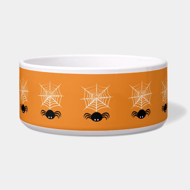 Écuelle Toile d'araignée Halloween  (Devant)