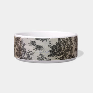 Écuelle Toile en noir et blanc