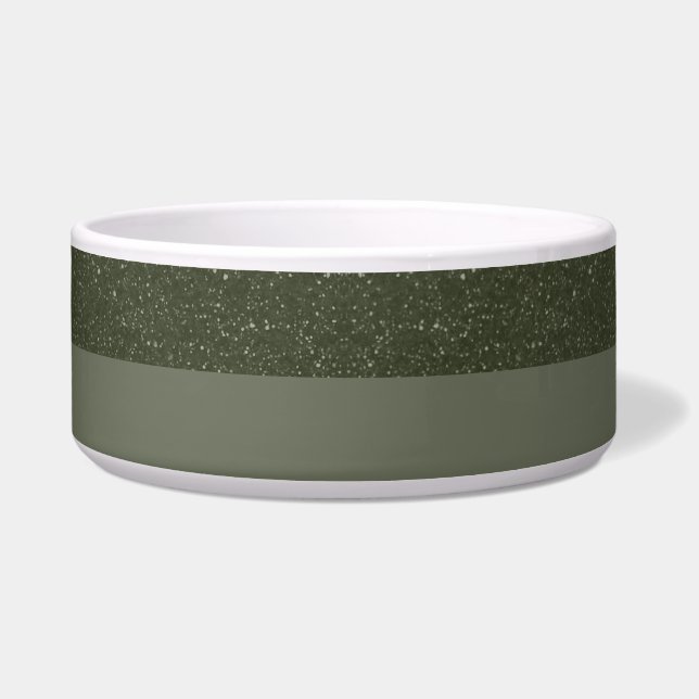 Écuelle Top Moss Green en céramique poêle - Personnalisé (Devant)