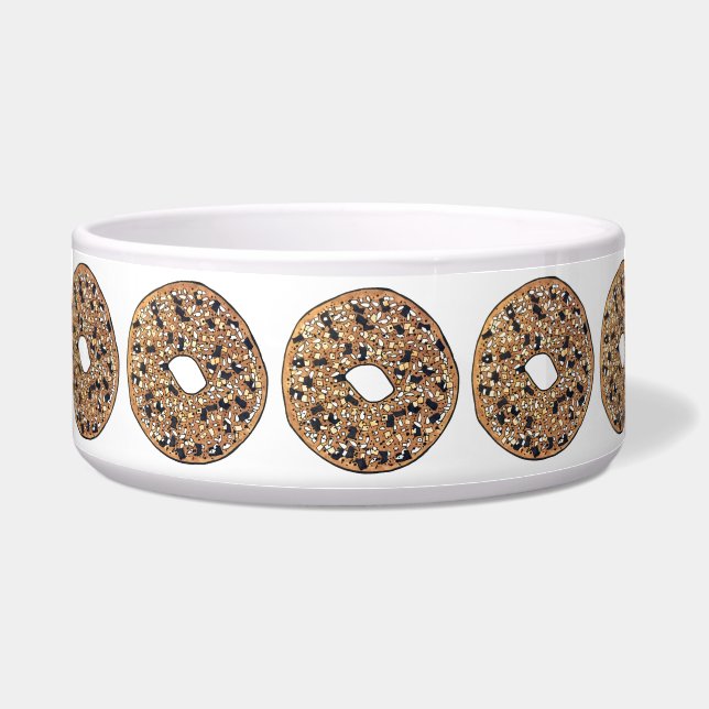 Écuelle Tout Pavot Sésame Graine Bagel Petit déjeuner (Devant)