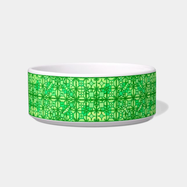 Écuelle Tribal Batik - tons verts (Gauche)