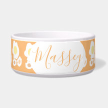 Trois œufs motif nom animal de compagnie