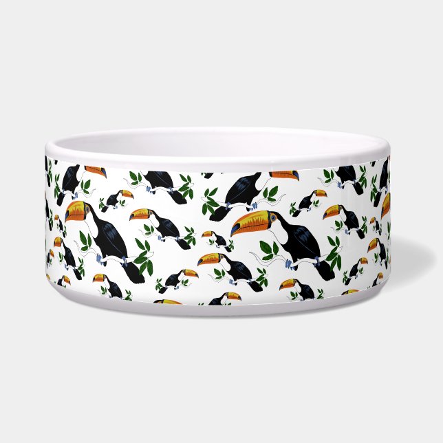 Écuelle Tropical Toucans - Playful Jungle (Devant)