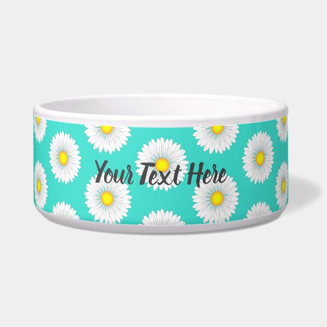 Écuelle Turquoise Assez Petite Faisée (Devant)