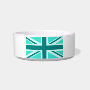 Écuelle Union Jack turquoise et sarcelle 2