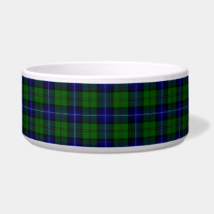 Écuelle Urquhart tartan bleu vert plaid