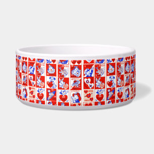 Écuelle Valentine Retro Love Hugs Motif