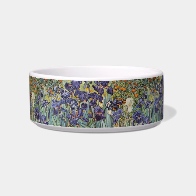 Écuelle Van Gogh Irises Peinture impressionniste (Gauche)