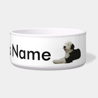 Écuelle Vieux chien de berger anglais