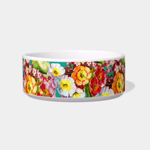 Écuelle Vintage Art Floral Motif Fleurs de printemps Primr