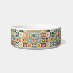 Écuelle Vintage, patchwork, paré
