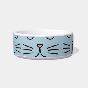Écuelle Visage de chat mignon et drôle 