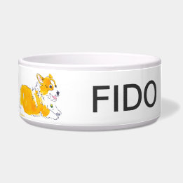 Écuelle Voler Corgis Dog Bowl