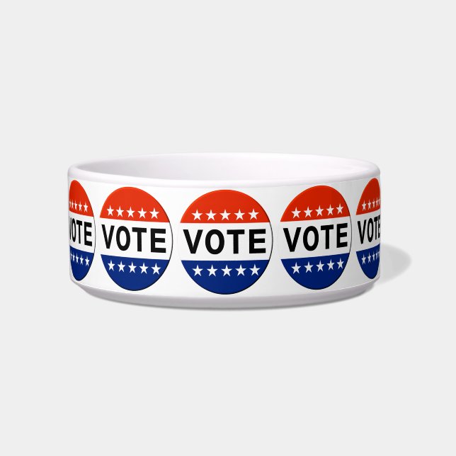 Écuelle Vote Pet Bowl (Devant)