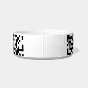 Écuelle Votre QR Code Scan Info Pet Bowl Choisir la couleu