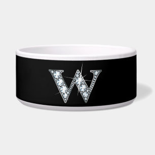 Écuelle W "Diamond Bling" Pet Bowl