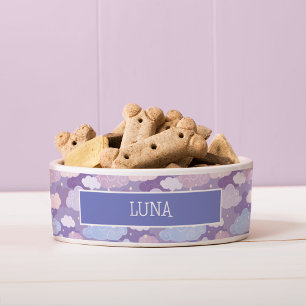 Écuelle Whimsical Pastel Clouds et étoiles Motif