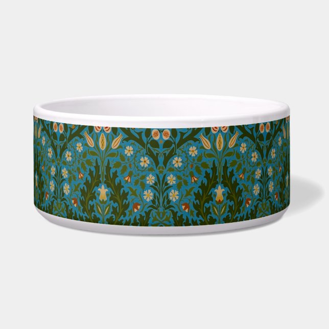 Écuelle William Morris Autumn Flowers Pattern Teal (Devant)
