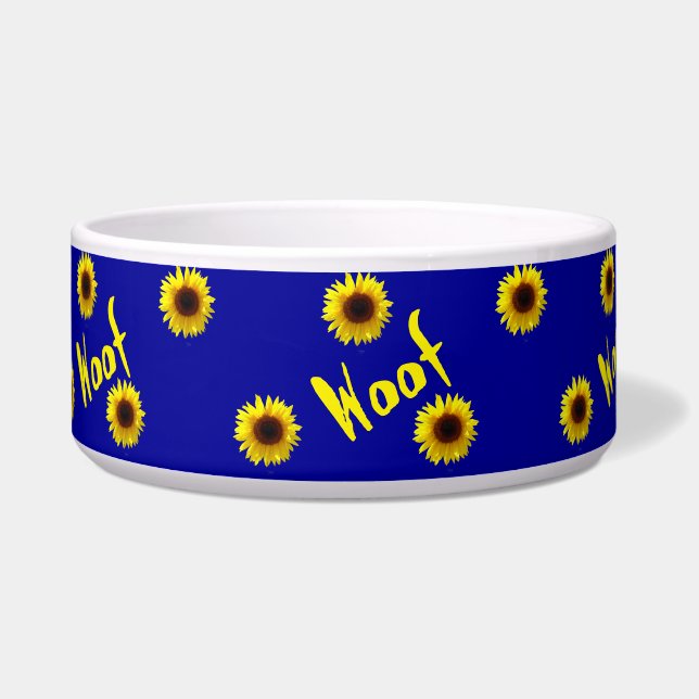 Écuelle Wolf Wolf - Sunflowers Pet (Gauche)