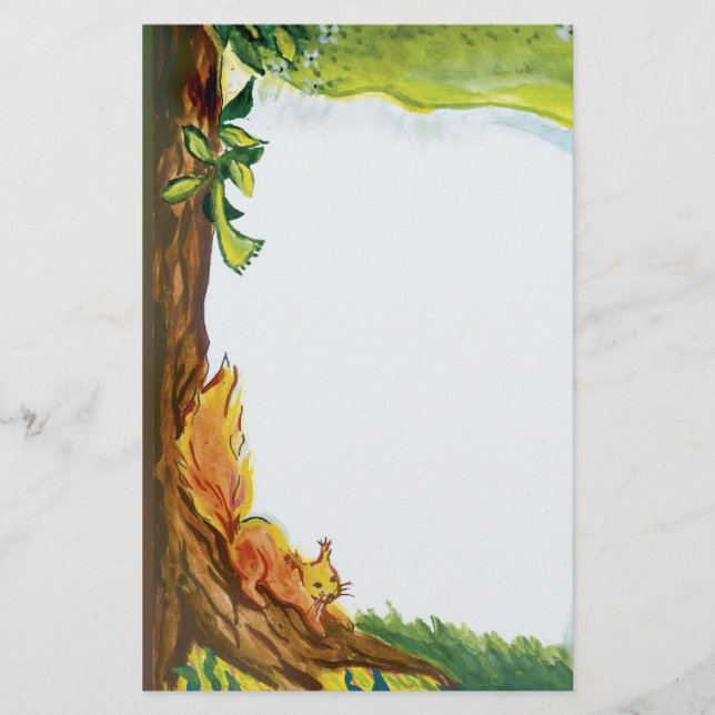 Écureuil - papeterie (Devant)